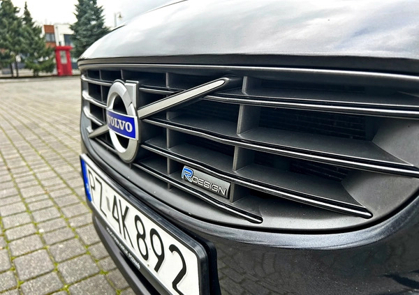 Volvo V60 cena 63900 przebieg: 178000, rok produkcji 2015 z Swarzędz małe 781